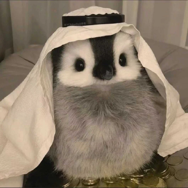 Super Realistic Plush Penguin