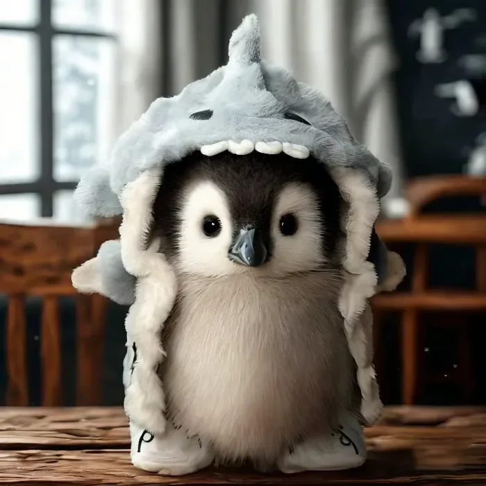 Super Realistic Plush Penguin