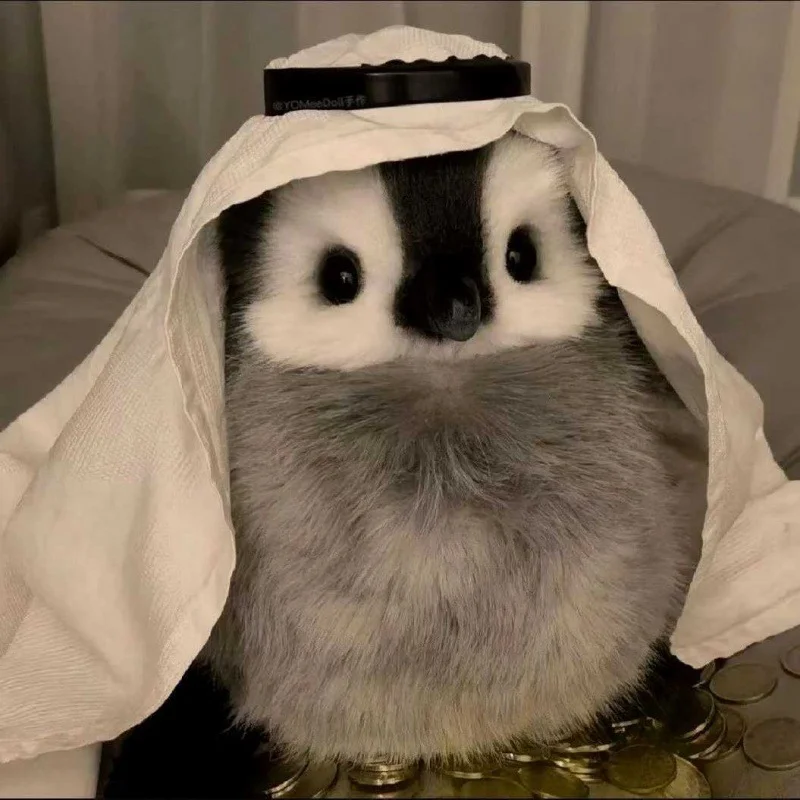 Super Realistic Plush Penguin