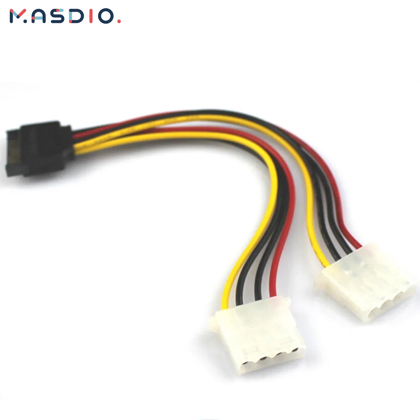 Cabo de alimentação SATA para Molex da Masdio