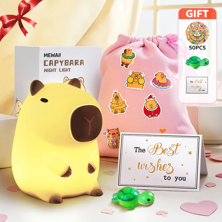 Мягкий ночник Masdio Capybara — идеальный подарок 🎁