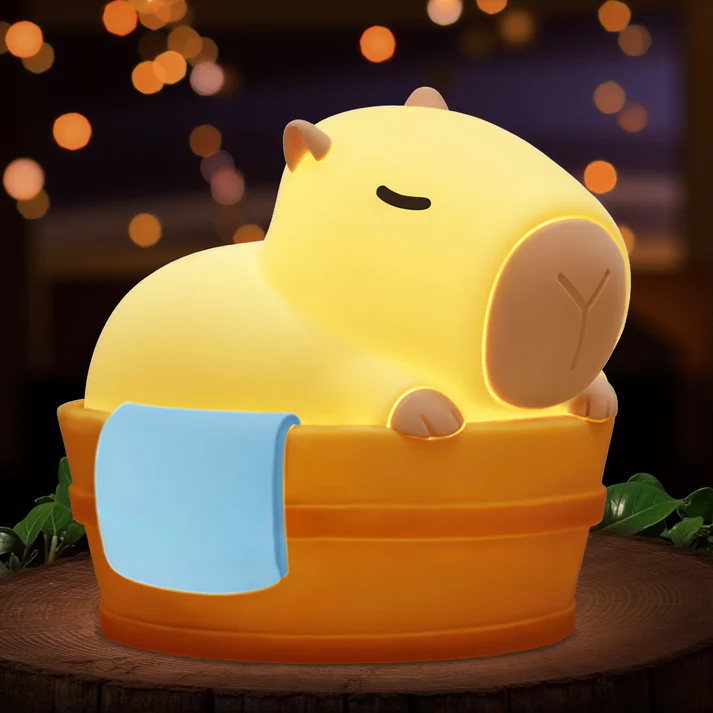 Мягкий ночник Masdio Capybara — идеальный подарок 🎁