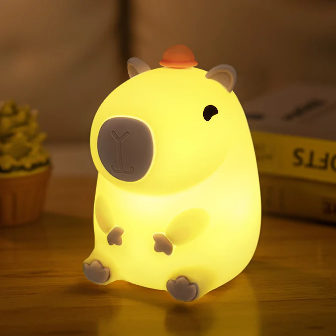 Мягкий ночник Masdio Capybara — идеальный подарок 🎁