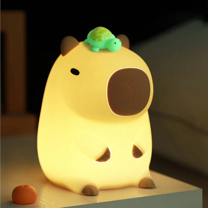 Мягкий ночник Masdio Capybara — идеальный подарок 🎁