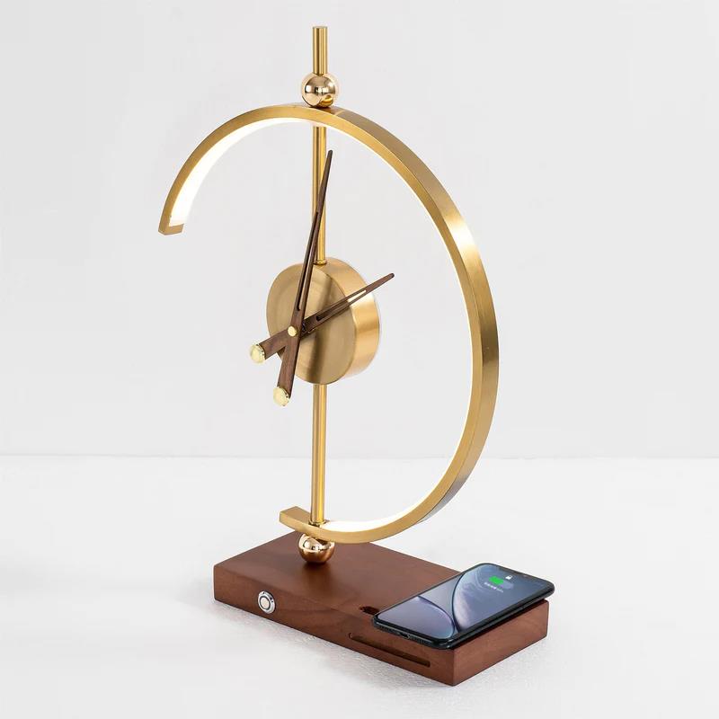 Masdio Clock Wireless Charging Lamp