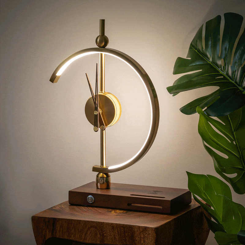 Masdio Clock Wireless Charging Lamp