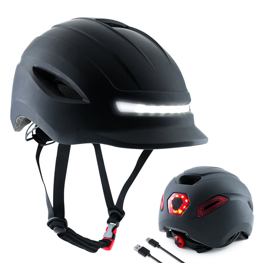 Masdio UV608 Lightweight Bicycle Helmets with LED Lights
