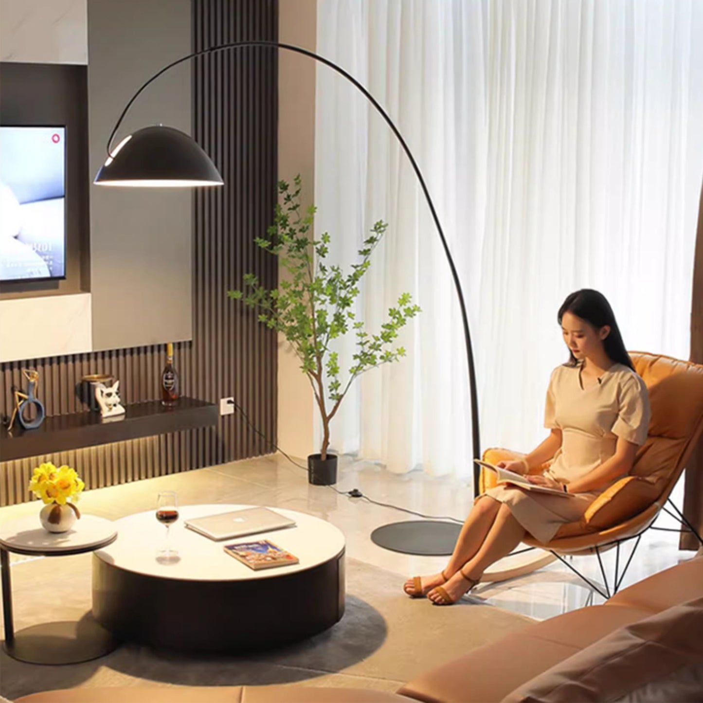 Masdio Nordic Fishing Floor Lamp