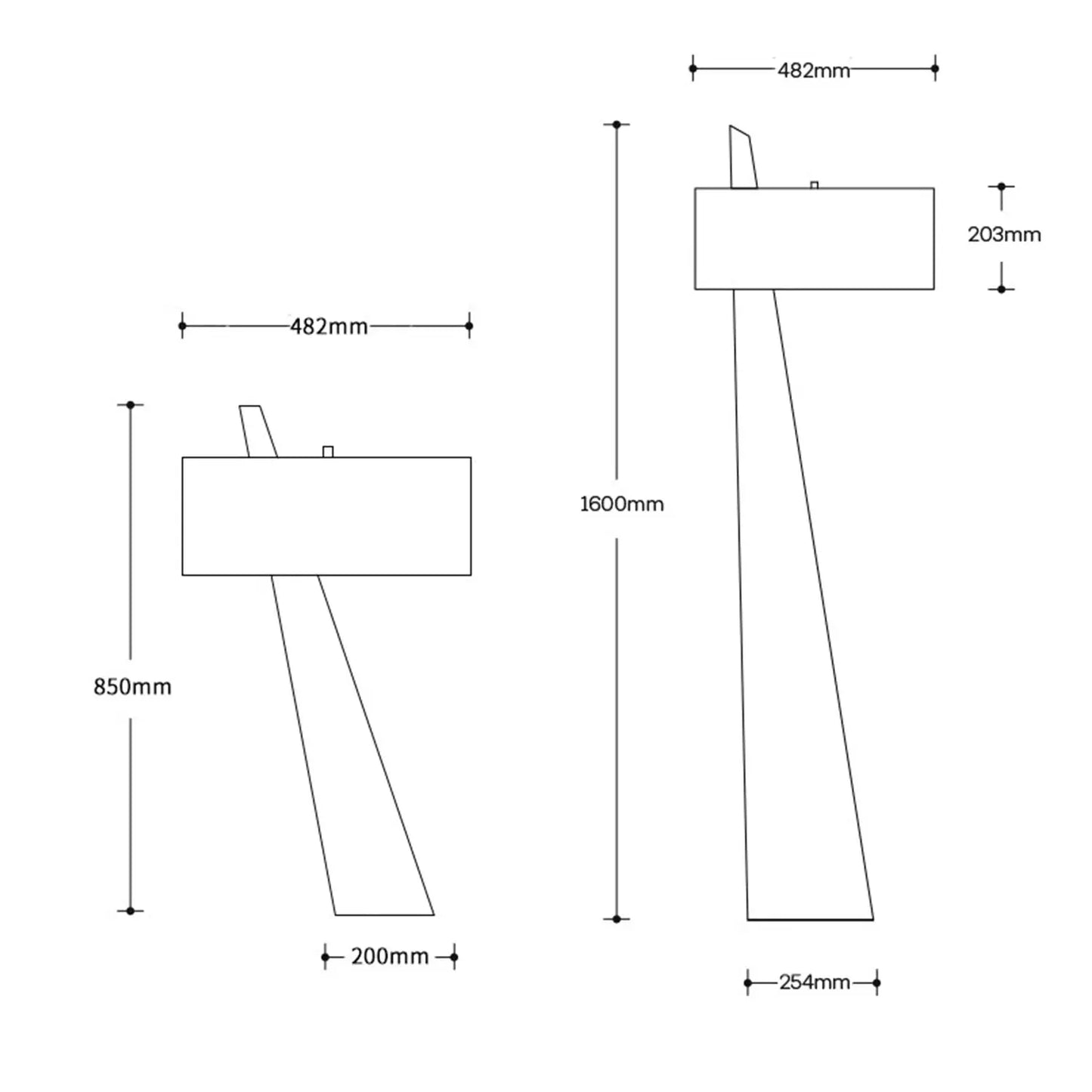 MAS-2574 Masdio Modern Floor Lamp Masdio