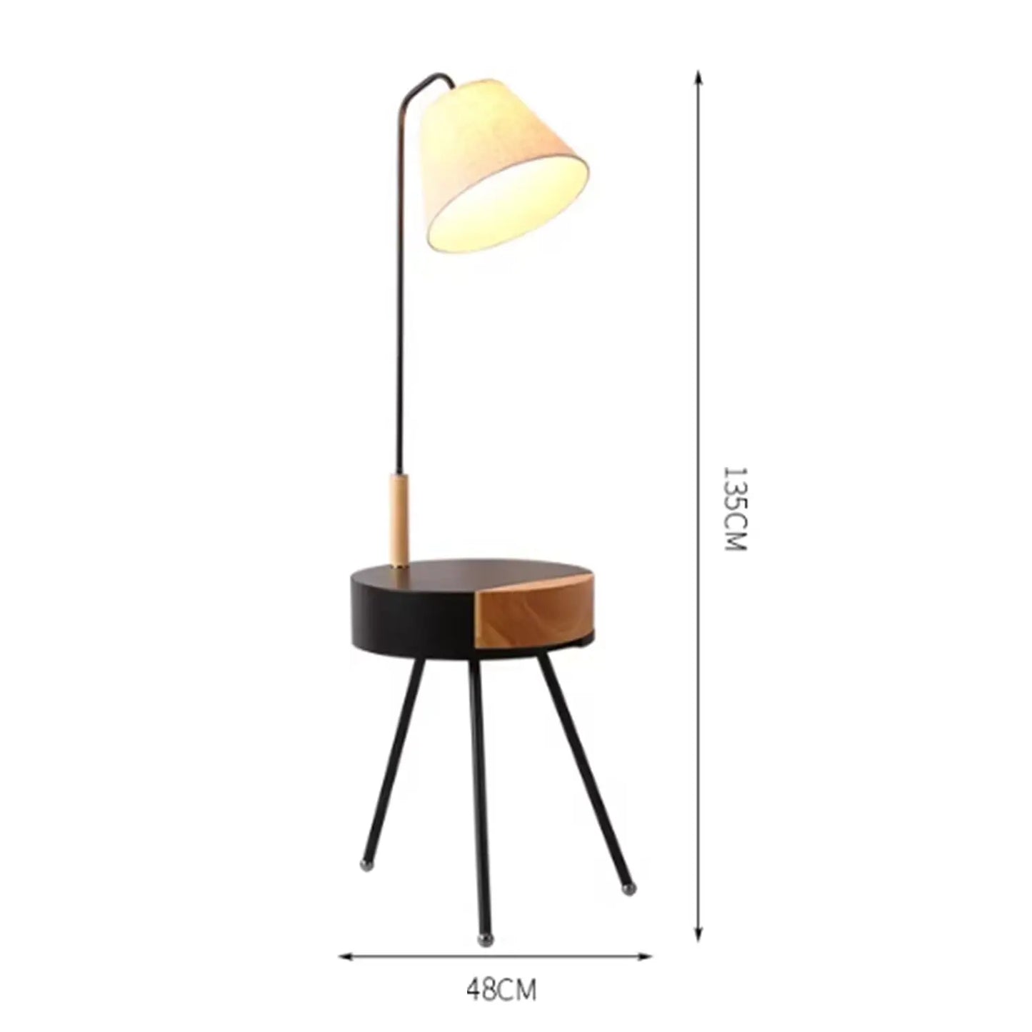 MAS-2626 Masdio Scandinavian Side Table Lamp Masdio