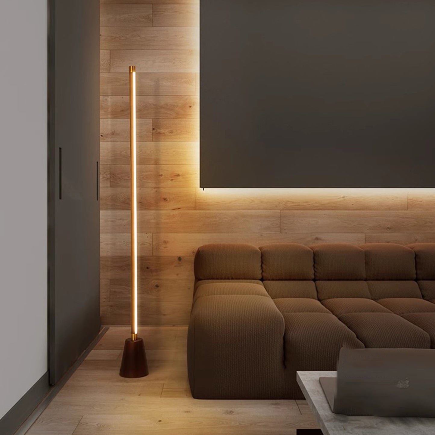 Светодиодный напольный светильник Masdio Minimalist Solid Wood MAS-2632