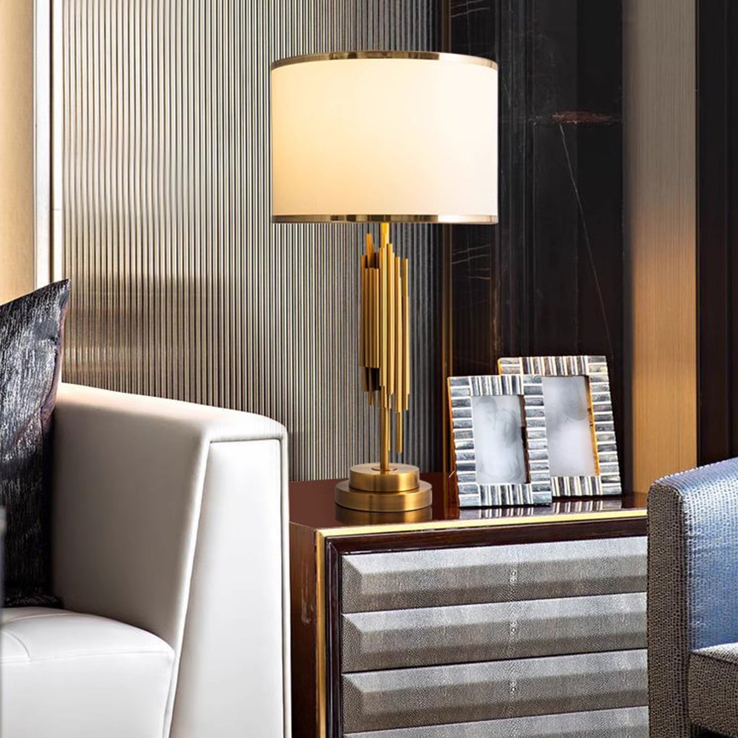 MAS-2636 Masdio Luxury Gold Table Lamp