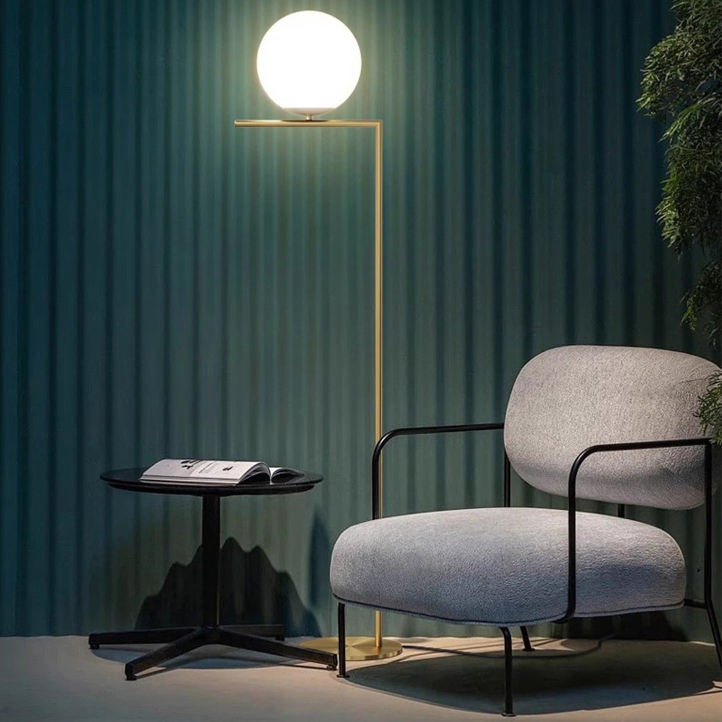 MAS-2638 Masdio Full Moon Contemporary LED Table Lamp