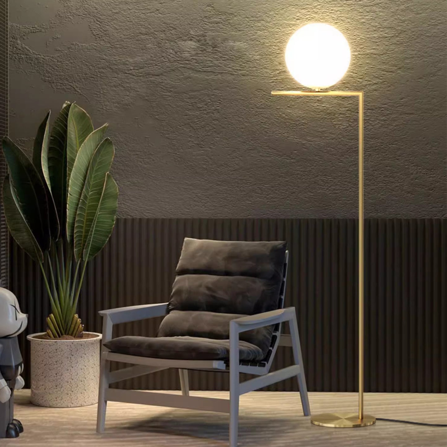 MAS-2638 Masdio Full Moon Contemporary LED Table Lamp