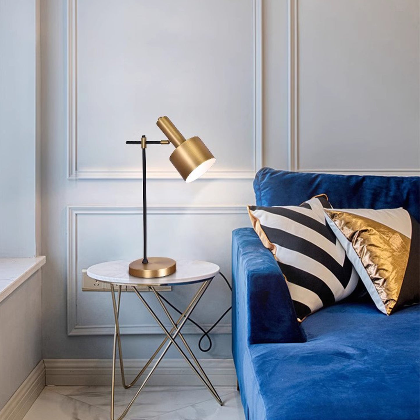 MAS-2640 Masdio Modern LED Full Moon Floor Lamp