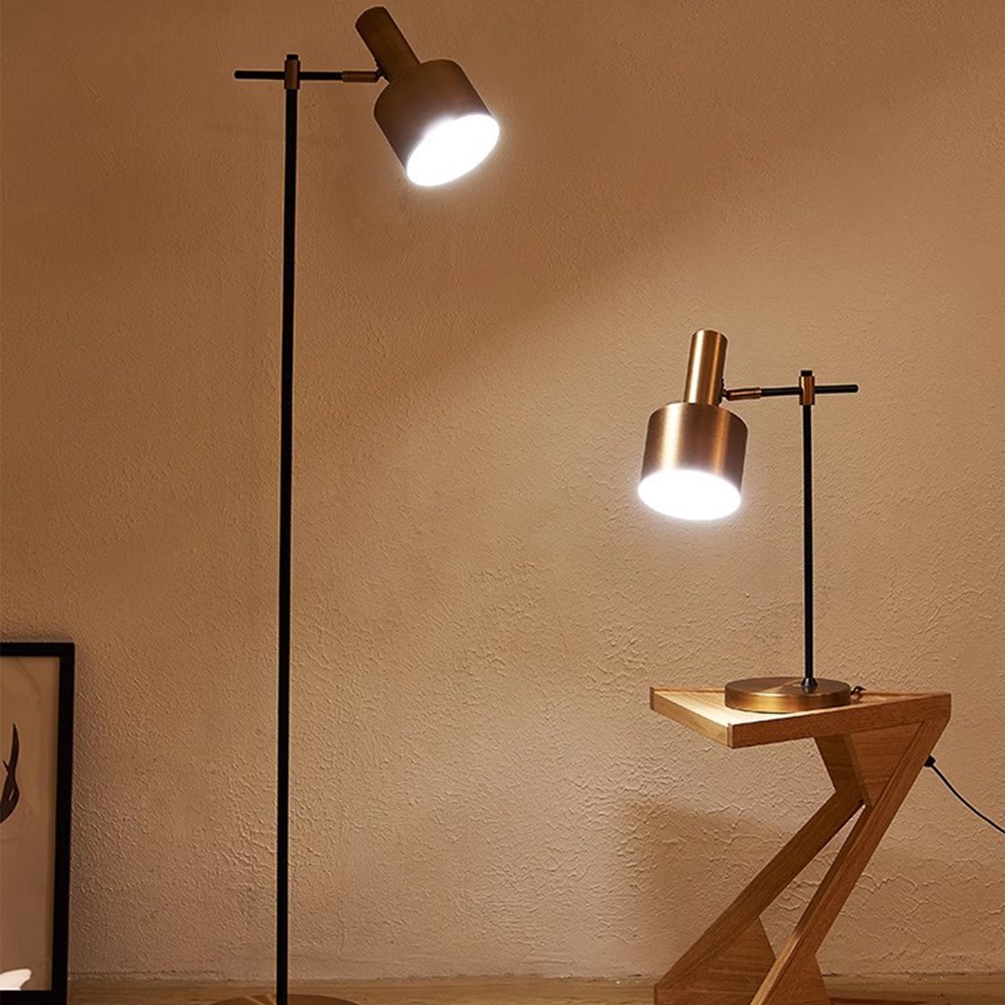 MAS-2640 Masdio Modern LED Full Moon Floor Lamp