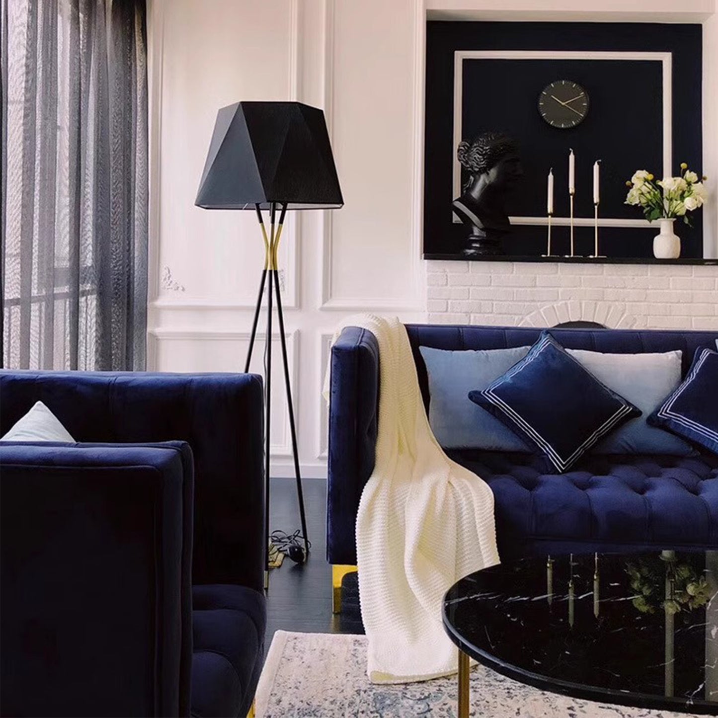 MAS-2647 Masdio Modern Luxury Настольный светильник-трипод