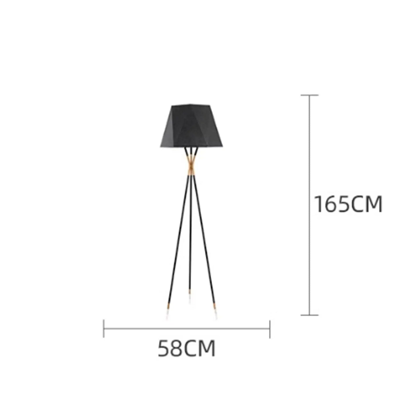 MAS-2647 Masdio Modern Luxury Tripod Standing Lamp Masdio