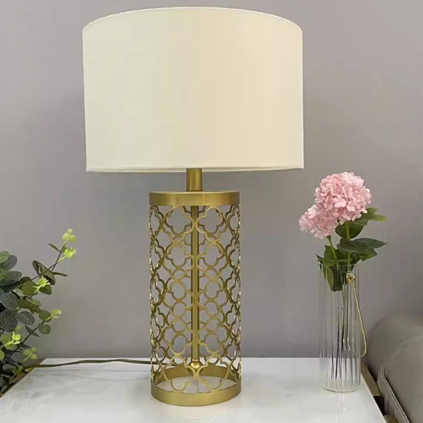 MAS-2648 Masdio Victorian Brass Table Lamp
