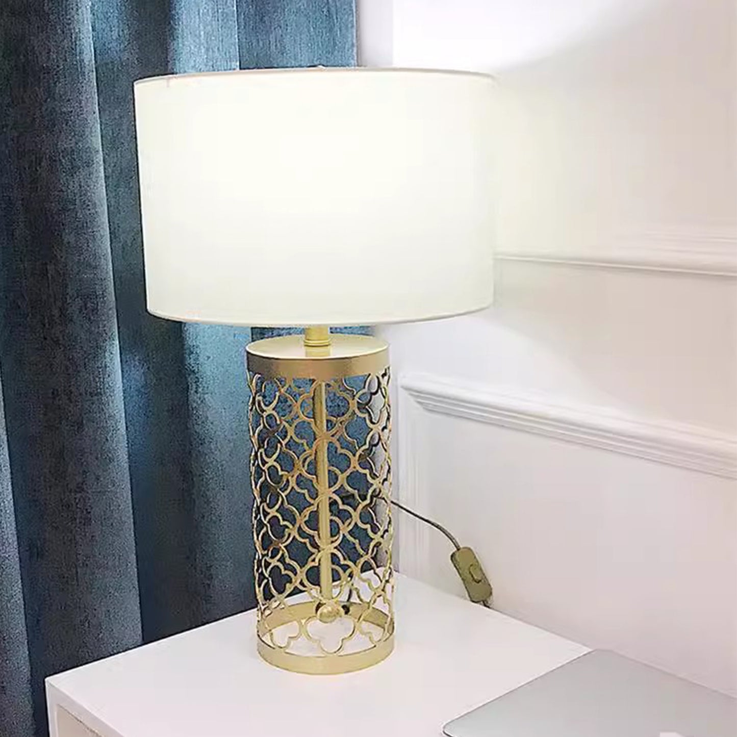 MAS-2648 Masdio Victorian Brass Table Lamp