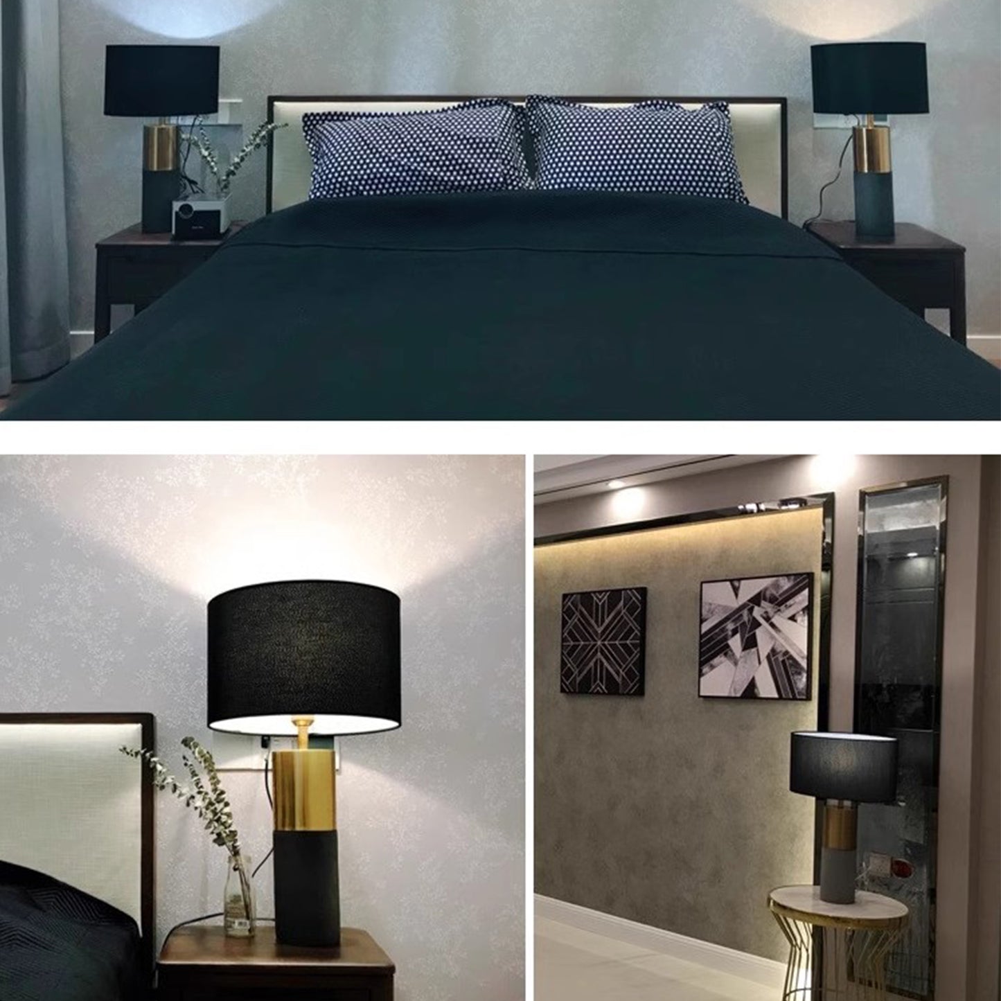 MAS-2654 Masdio Luxury Marble Bedside Lamp