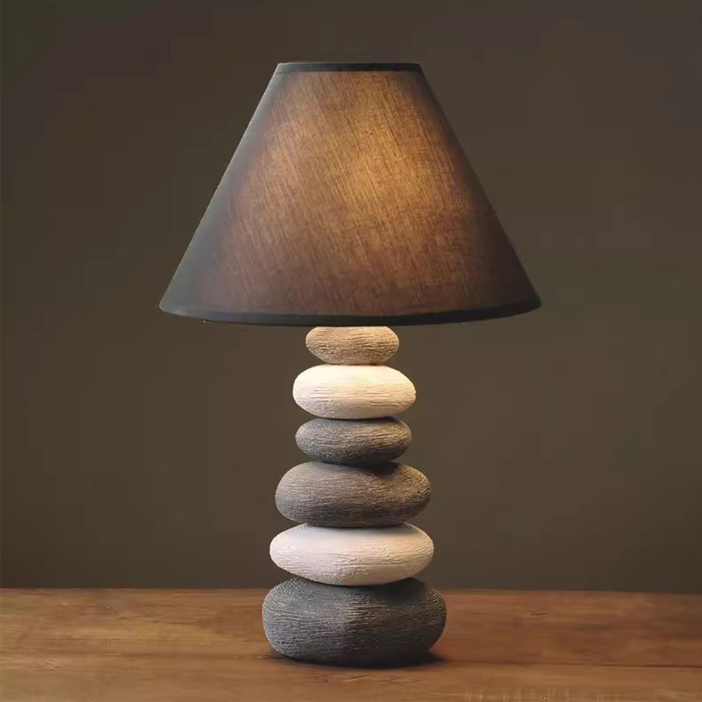 MAS-2668 Masdio River Rock Bedside Lamp