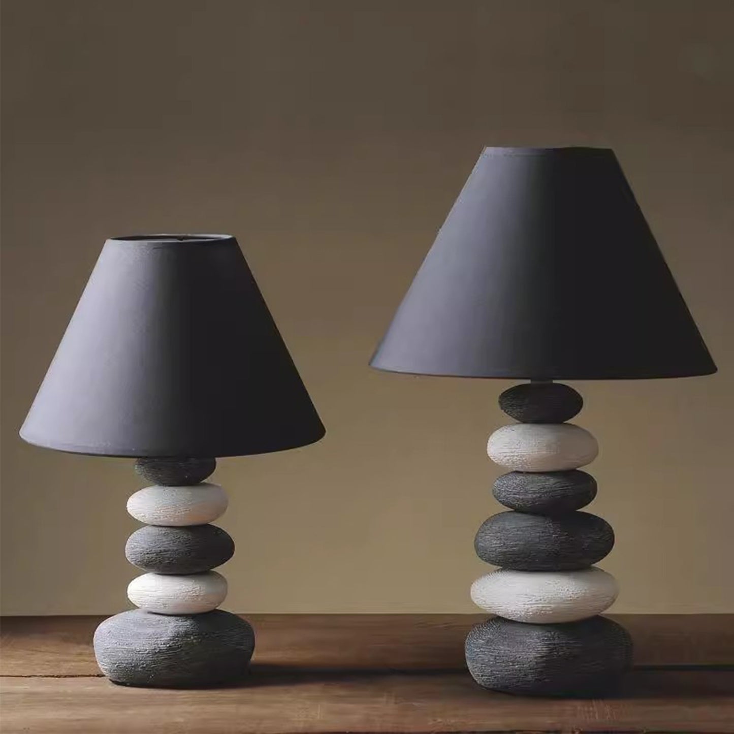 MAS-2668 Masdio River Rock Bedside Lamp
