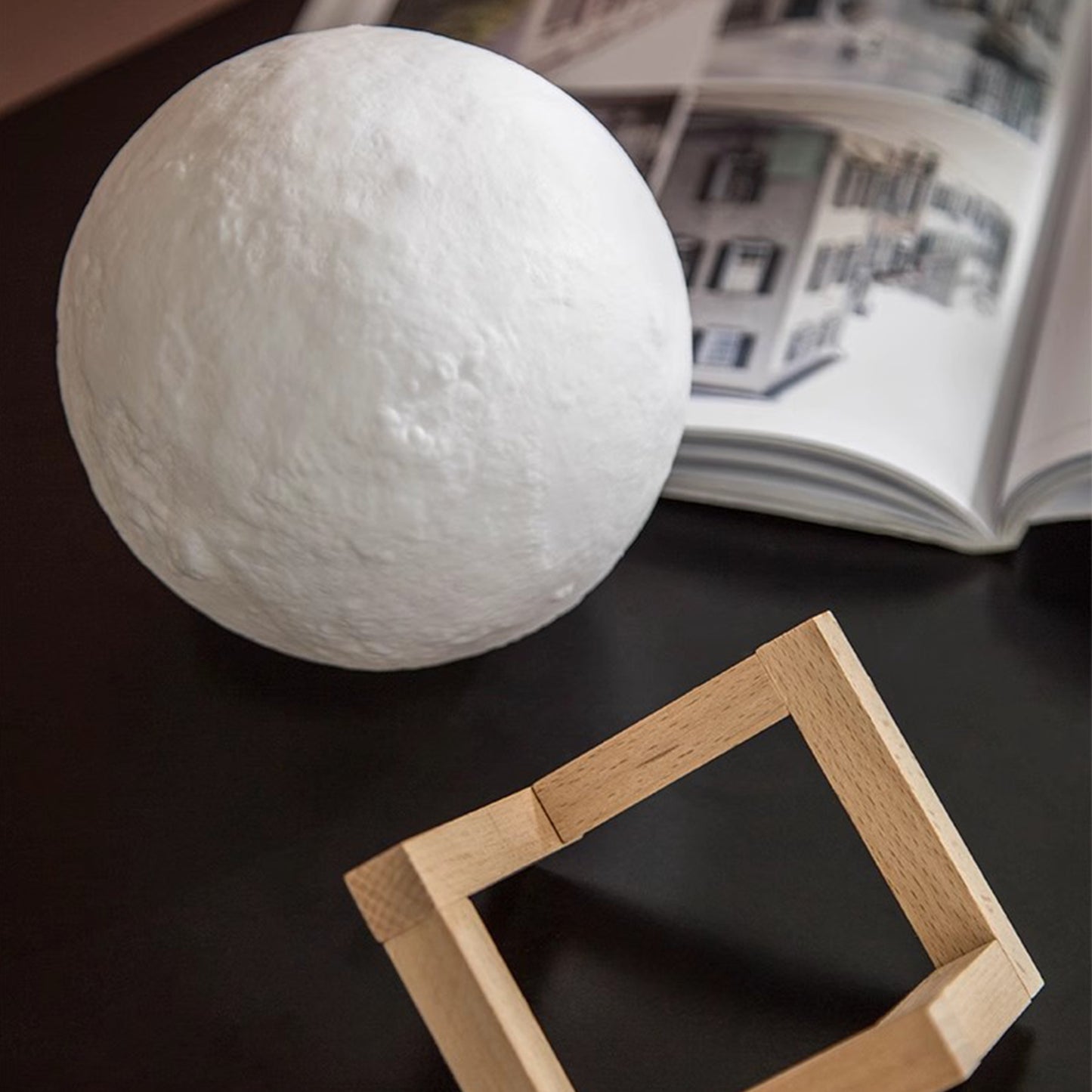 MAS-2677 Masdio Full Moon Bedside Lamp