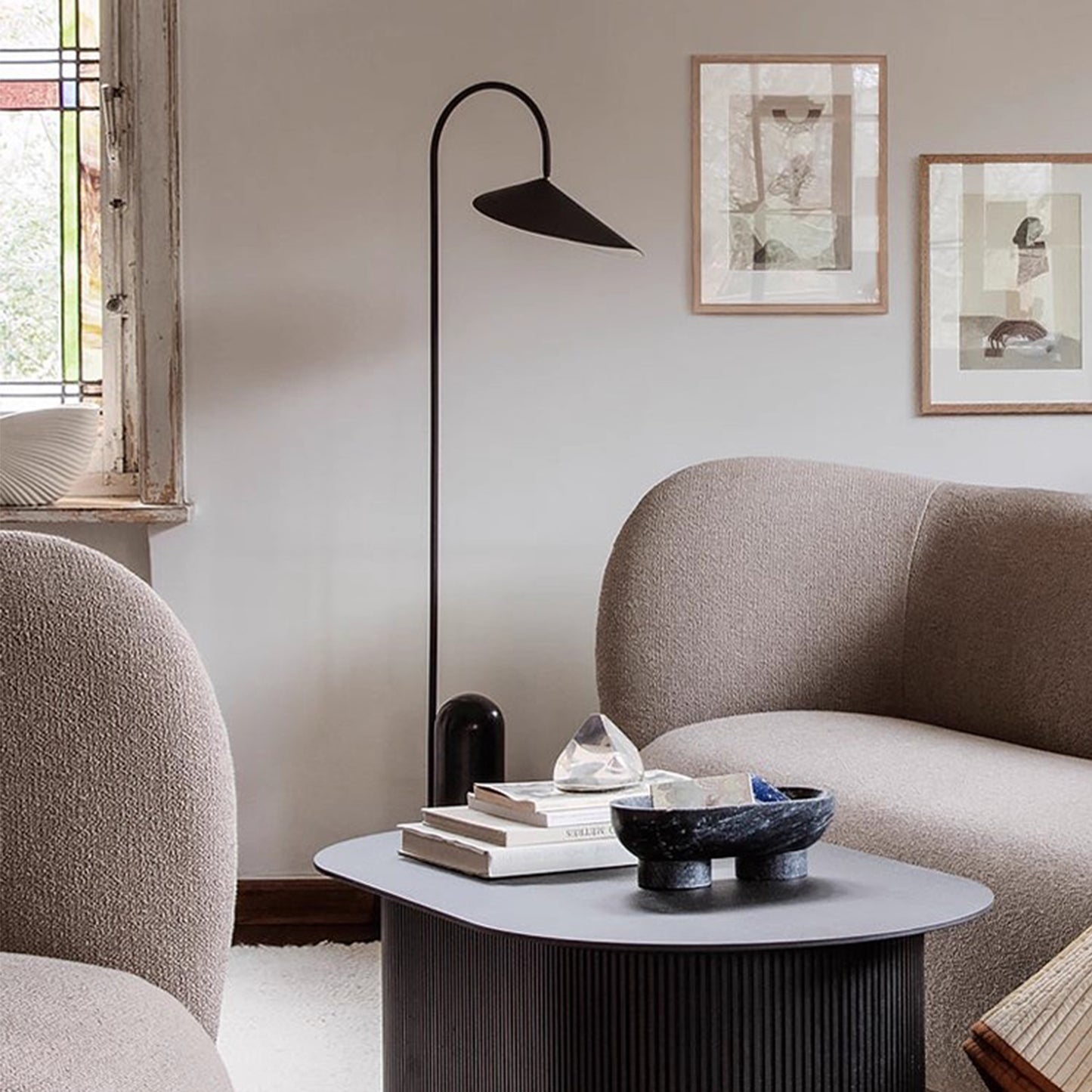 MAS-3357 Masdio Modern Marble Floor Lamp