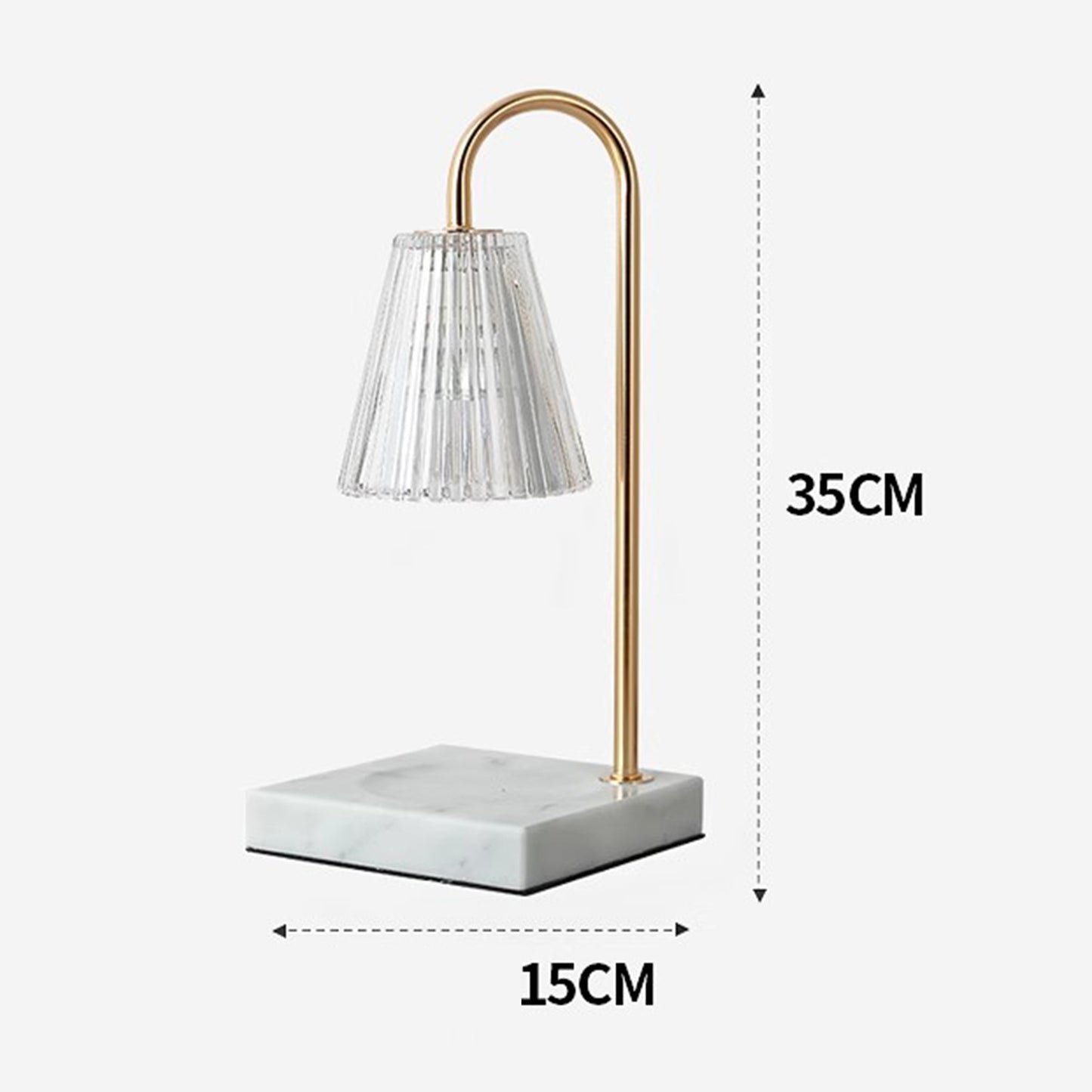 Masdio Elegant Marble Candle Lamp