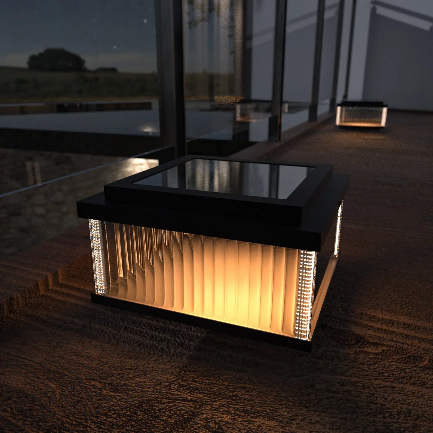 Masdio Astra Solar Pillar Lamp Masdio