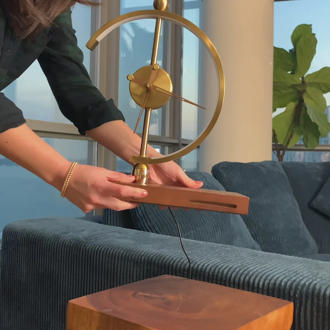 Masdio Clock Wireless Charging Lamp