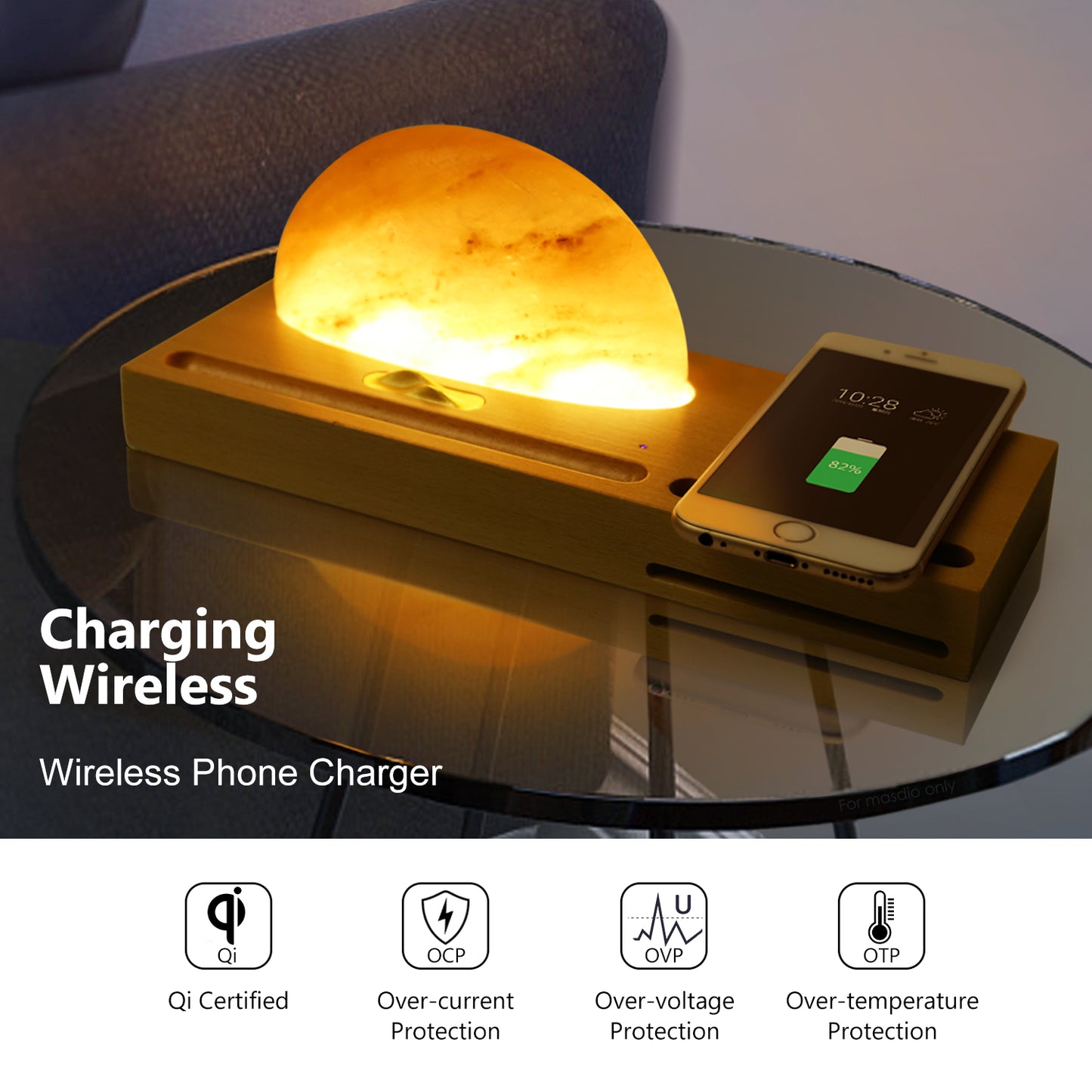 Masdio Sunrise Salt Lamp