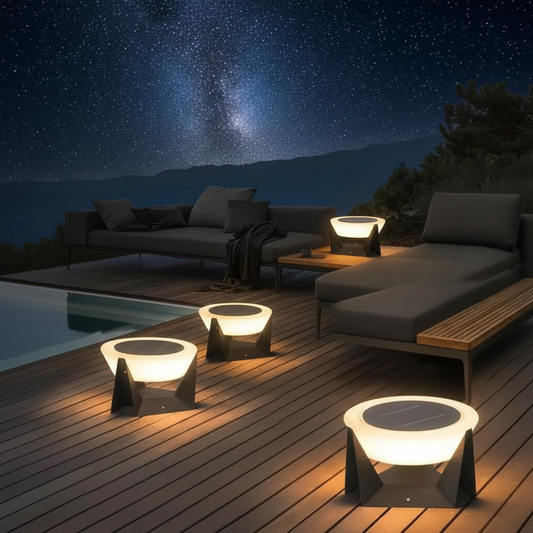Masdio Solar Outdoor Lighting with Remote Control Masdio