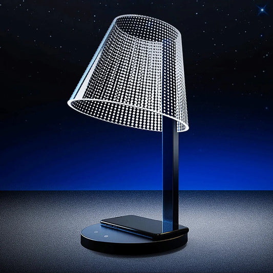 A New Creative Idea for Space-Saving Bedside Lighting.