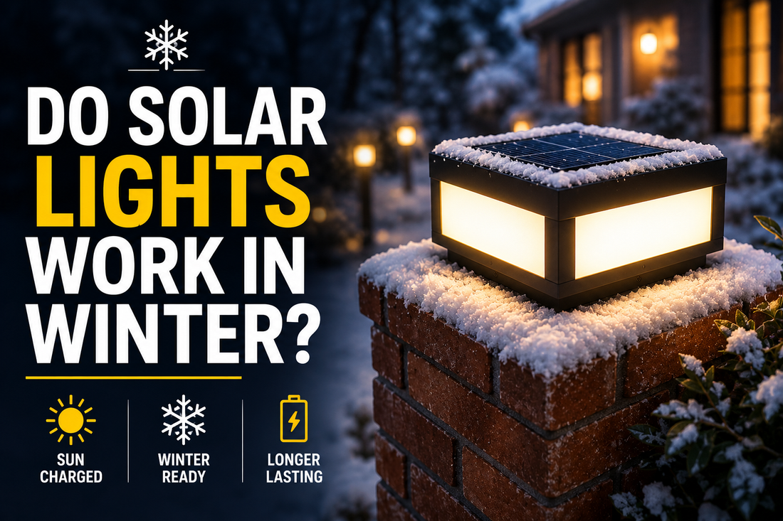 Do Solar Lights Work in Winter? The Truth + 9 Cold Weather Tips