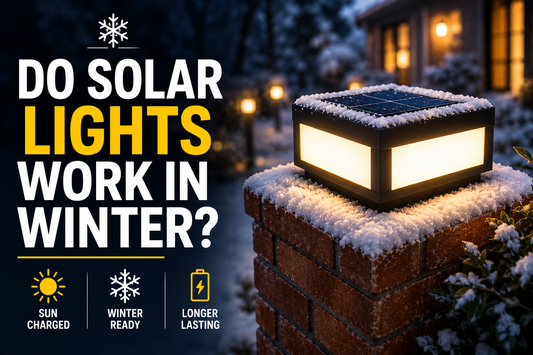 Do Solar Lights Work in Winter? The Truth + 9 Cold Weather Tips