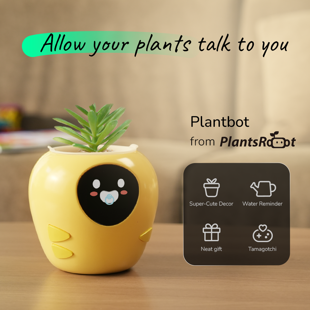 A Smart and Stylish Christmas Gift: The Masdio Plantbot Smart Flowerpots