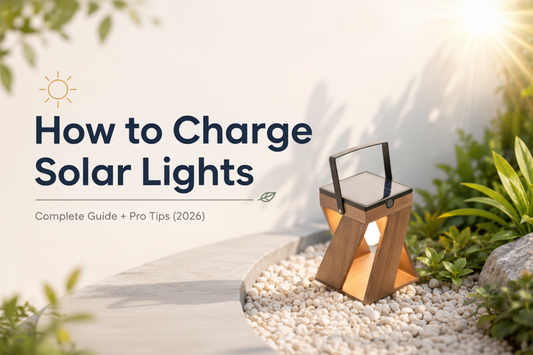 How to Charge Solar Lights: Complete Guide + Pro Tips (2026)