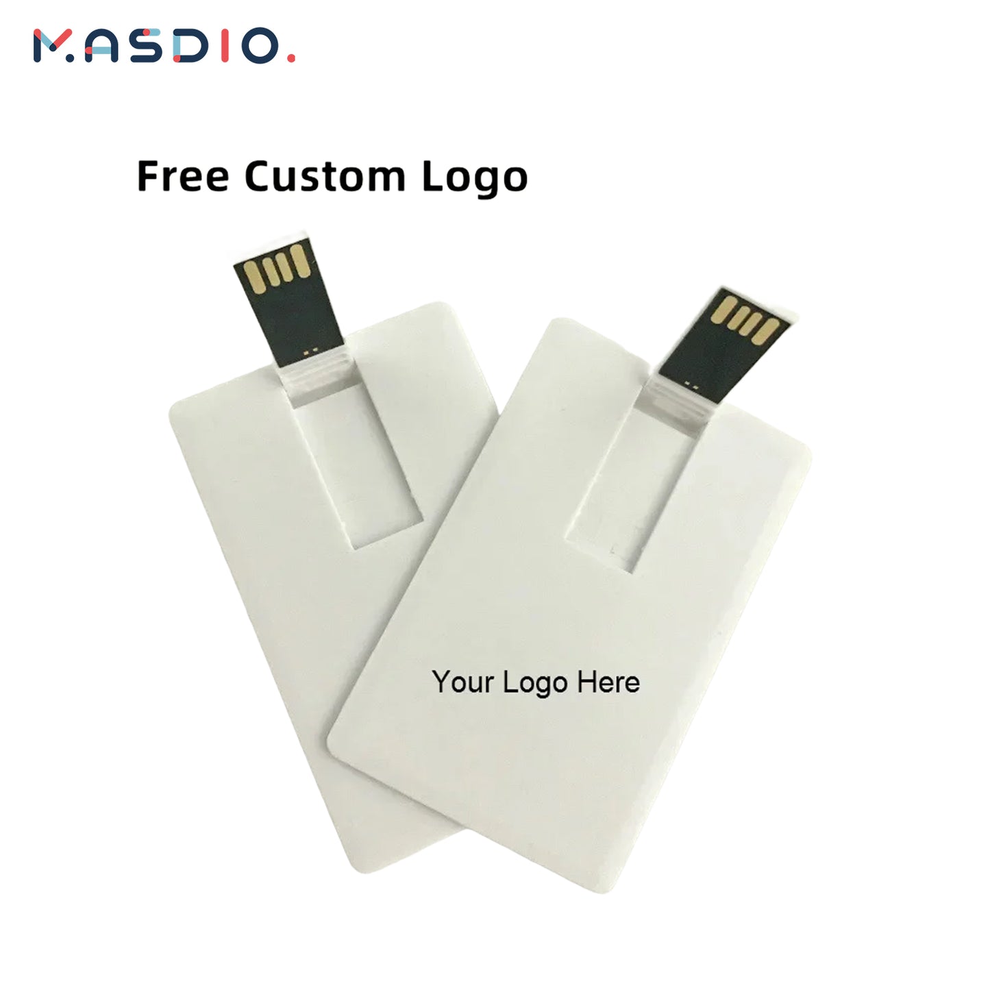 Masdio USB Credit Card Flash Drive