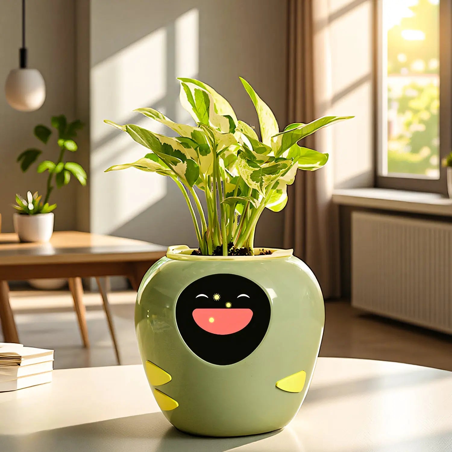 smart plant pot lua Masdio Smart Flowerpots Green