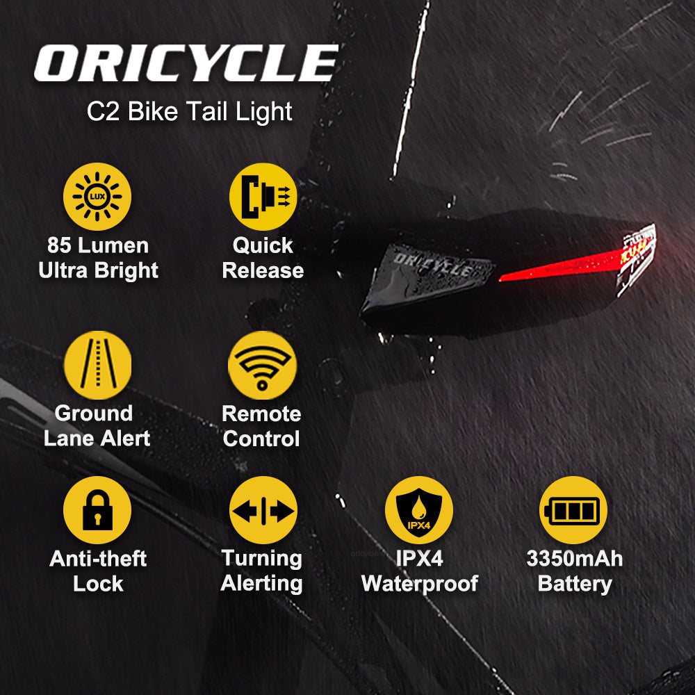 Masdio Oricycle C2 Rechargeable Bike Tail Light LED