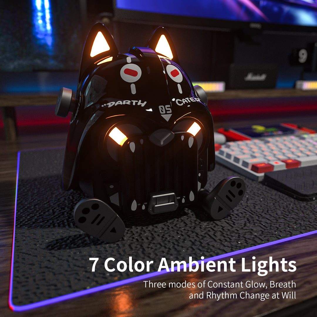 Cat Wireless Speaker with RGB Light (Bluetooth Connection)