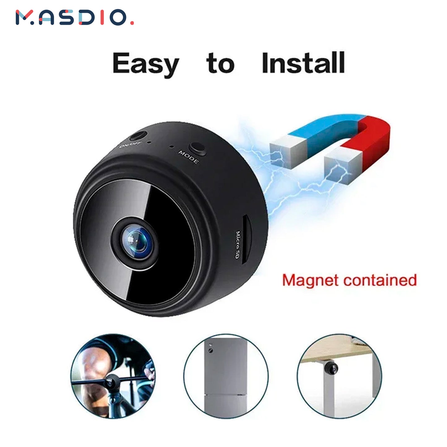 Masdio HD Wireless Outdoor Camera