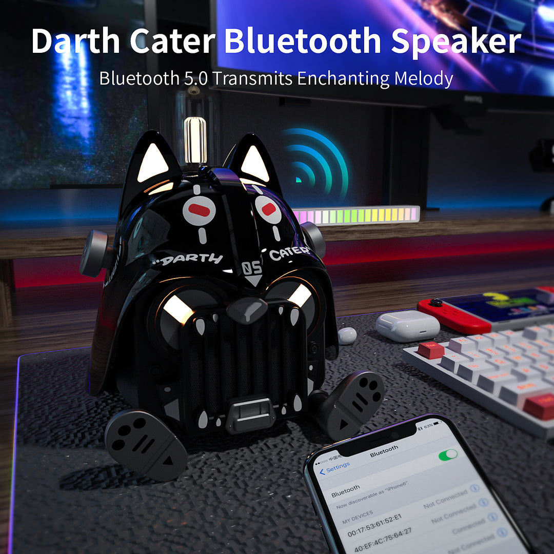 Cat Wireless Speaker with RGB Light (Bluetooth Connection)