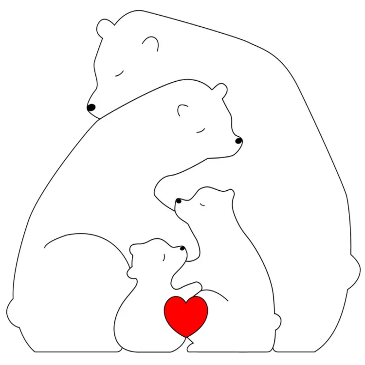Masdio Wooden Bear V2