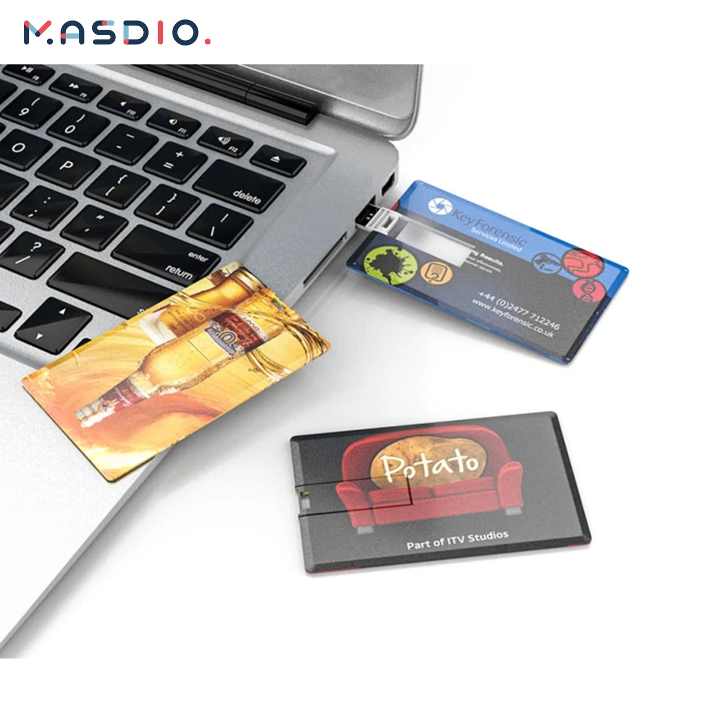 Masdio USB Credit Card Flash Drive