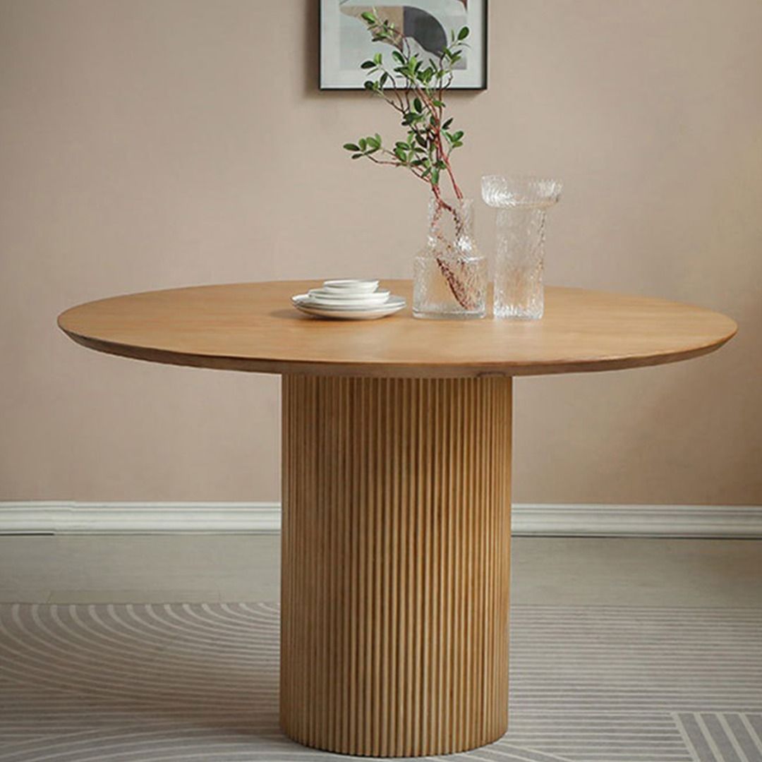Masdio Solid Wood Dining Table
