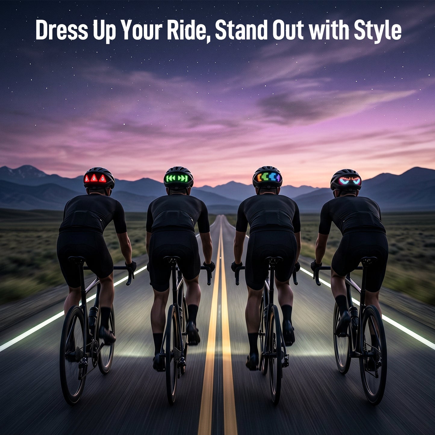 Bicycle Helmet LED Light Masdio