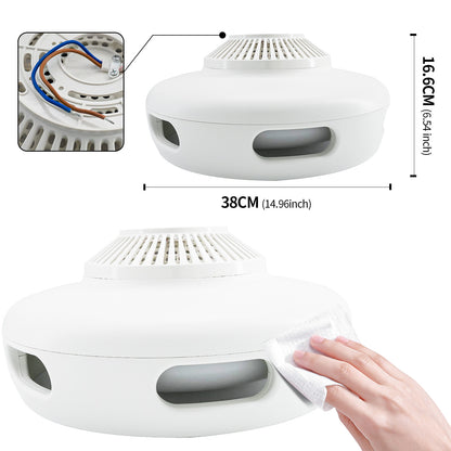 Masdio U1 Ceiling Light with Bladeless Fan